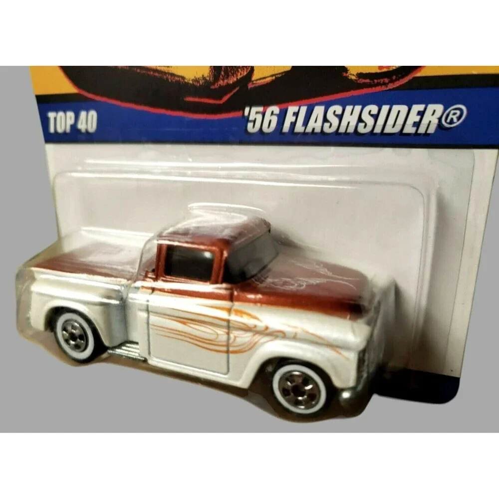 2008 Hot Wheels '56 FLASHDIDER Pearl White Since 68 TOP 40 21/40 1:64 White Wall